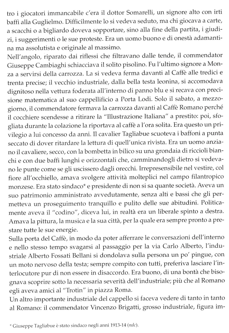 Ricordi monzesi Ugo Galetti